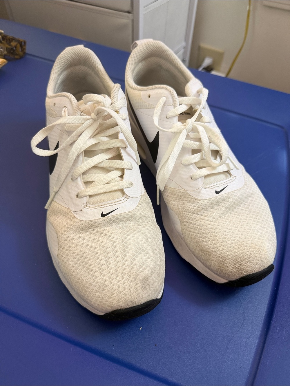 Nike Women’s Air Max Tavas Sneakers with Black Swoosh